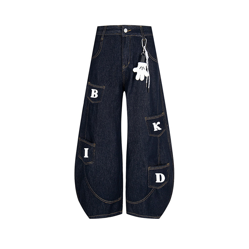 Loose Straight Vintage fashion jeans