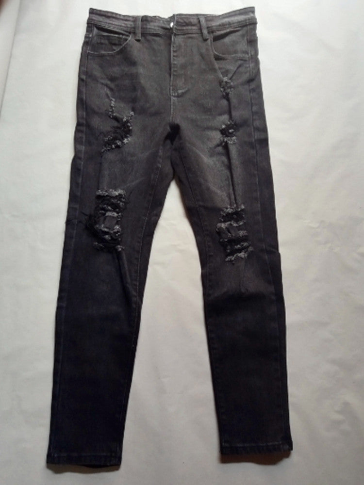 New Trendy Ripped Skinny Fit Jeans
