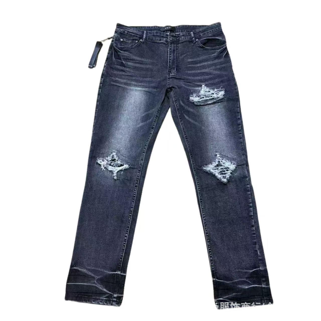 Amiri High waist Straight leg jeans