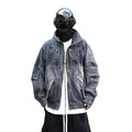 Jacket Punk Streetwear Denim