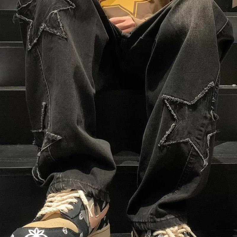 Men's Straight Leg Denim Pants