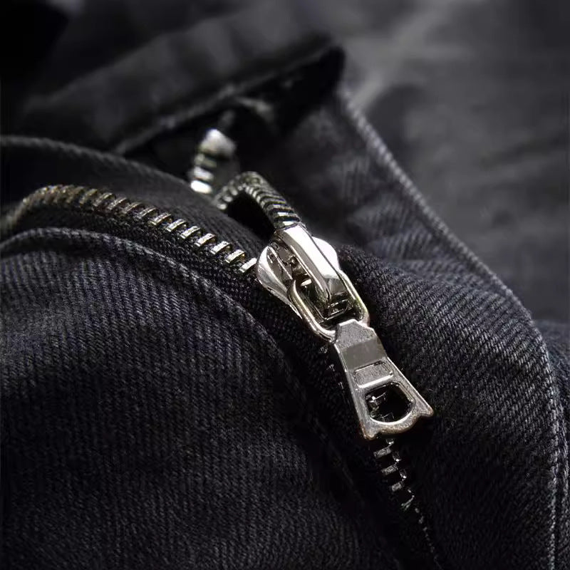 Black Stretch Skinny Men's Jeans