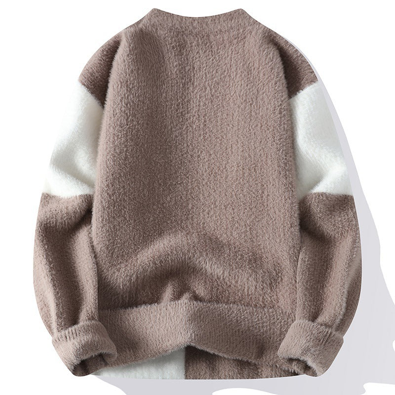Relaxed round-neck sweater