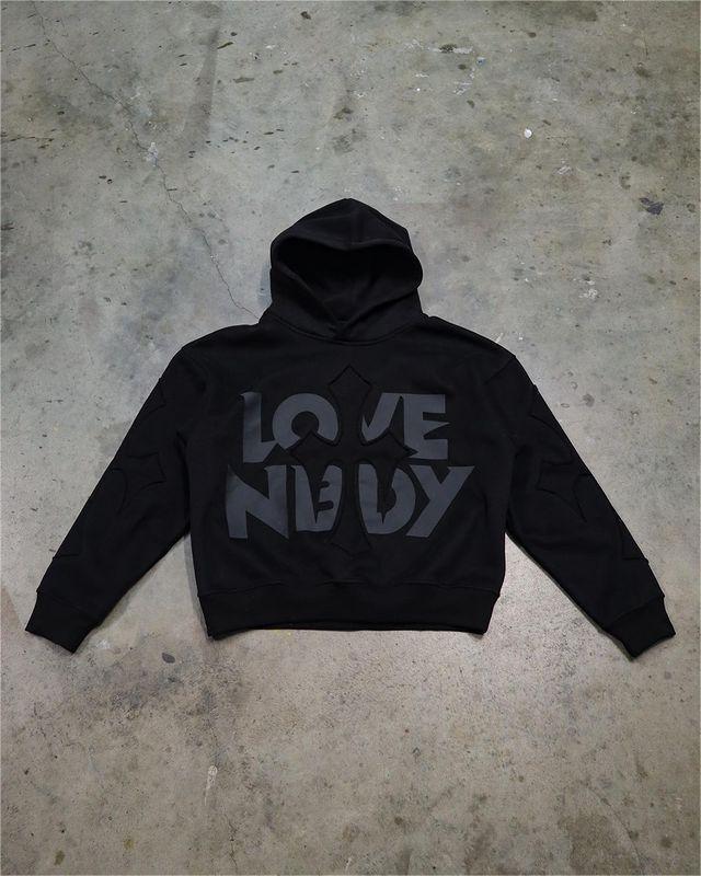 Hoodie Pullover Sweater Letter Print