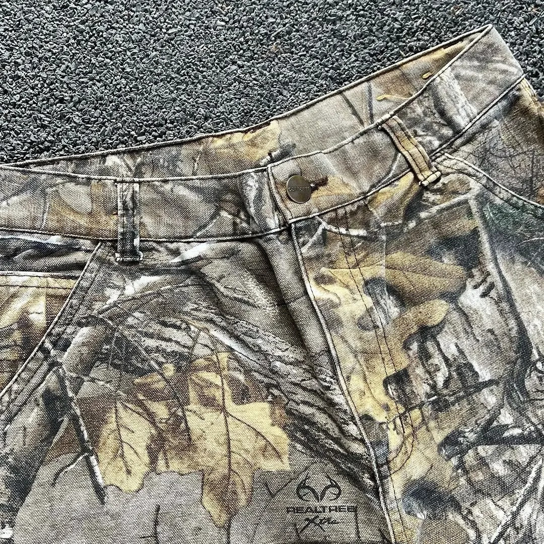 Carhartt Summer Washed Camouflage Denim Pants