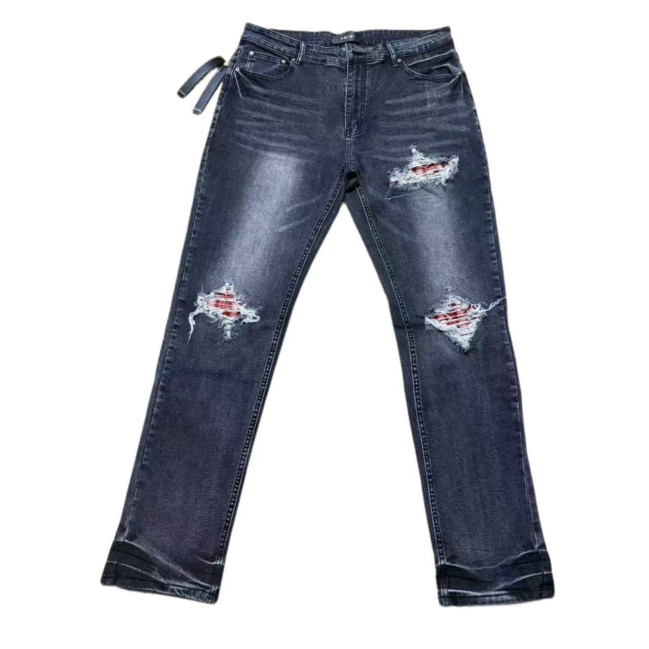 Amiri High waist Straight leg jeans