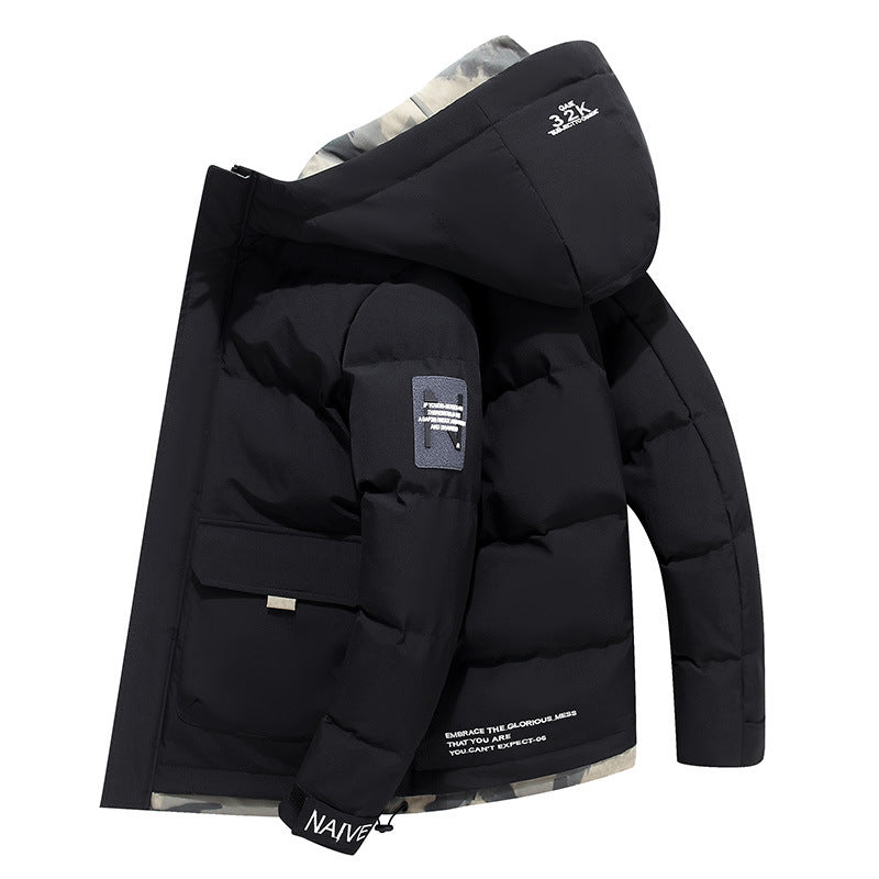 Men's Winter Hooded Padded Jacket