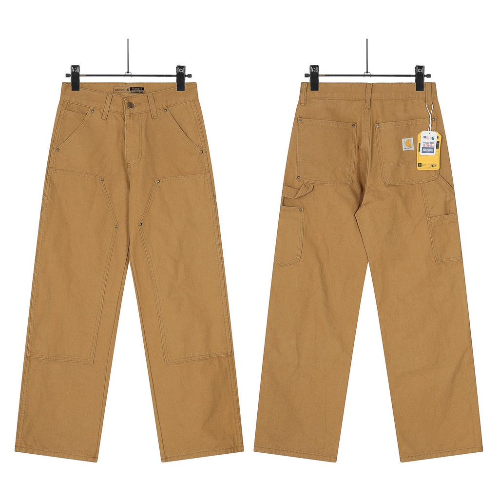 High Cotton Loose Straight Fit Vintage Wash Jeans