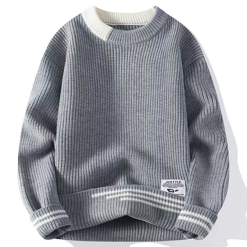 Warm base knitted sweater