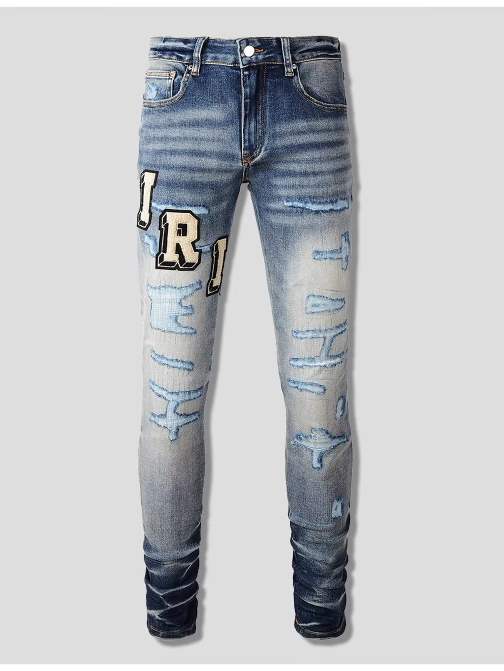 Amiri Punk inspired vintage timeless jeans