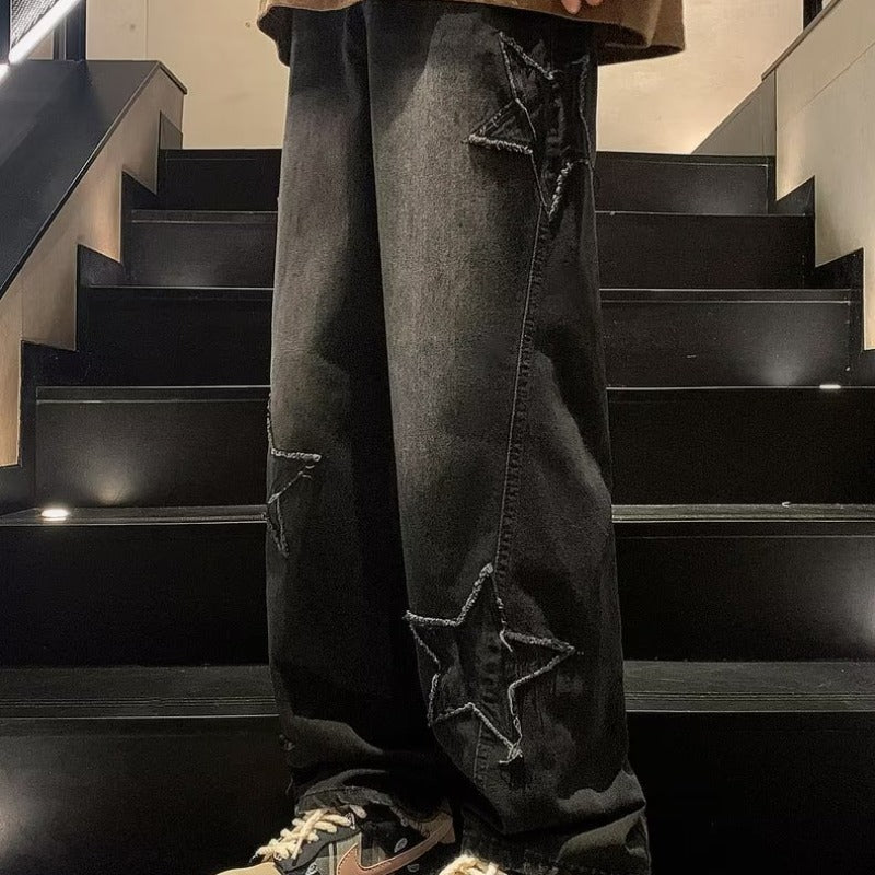 Men's Straight Leg Denim Pants