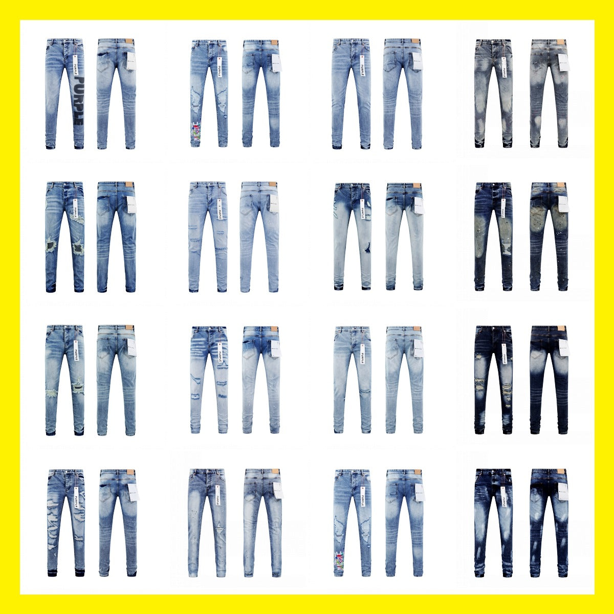 Amiri and Purple brand Jeans (Sz 30) Various Styles