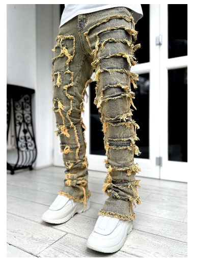 Men's Stretch Straight Jeans