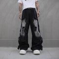 Baggy Men's Cotton Straight-Leg Cargo Pants