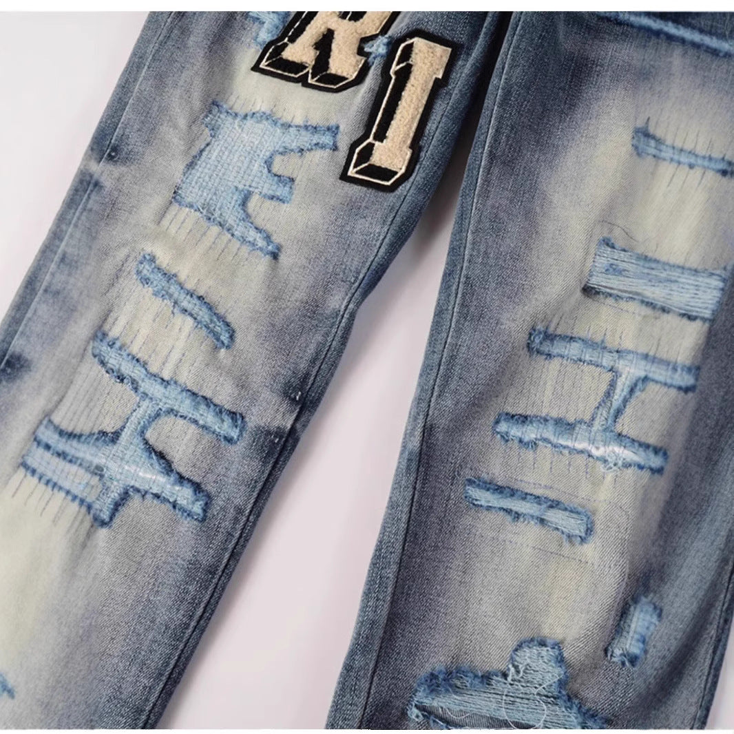 Amiri Punk inspired vintage timeless jeans