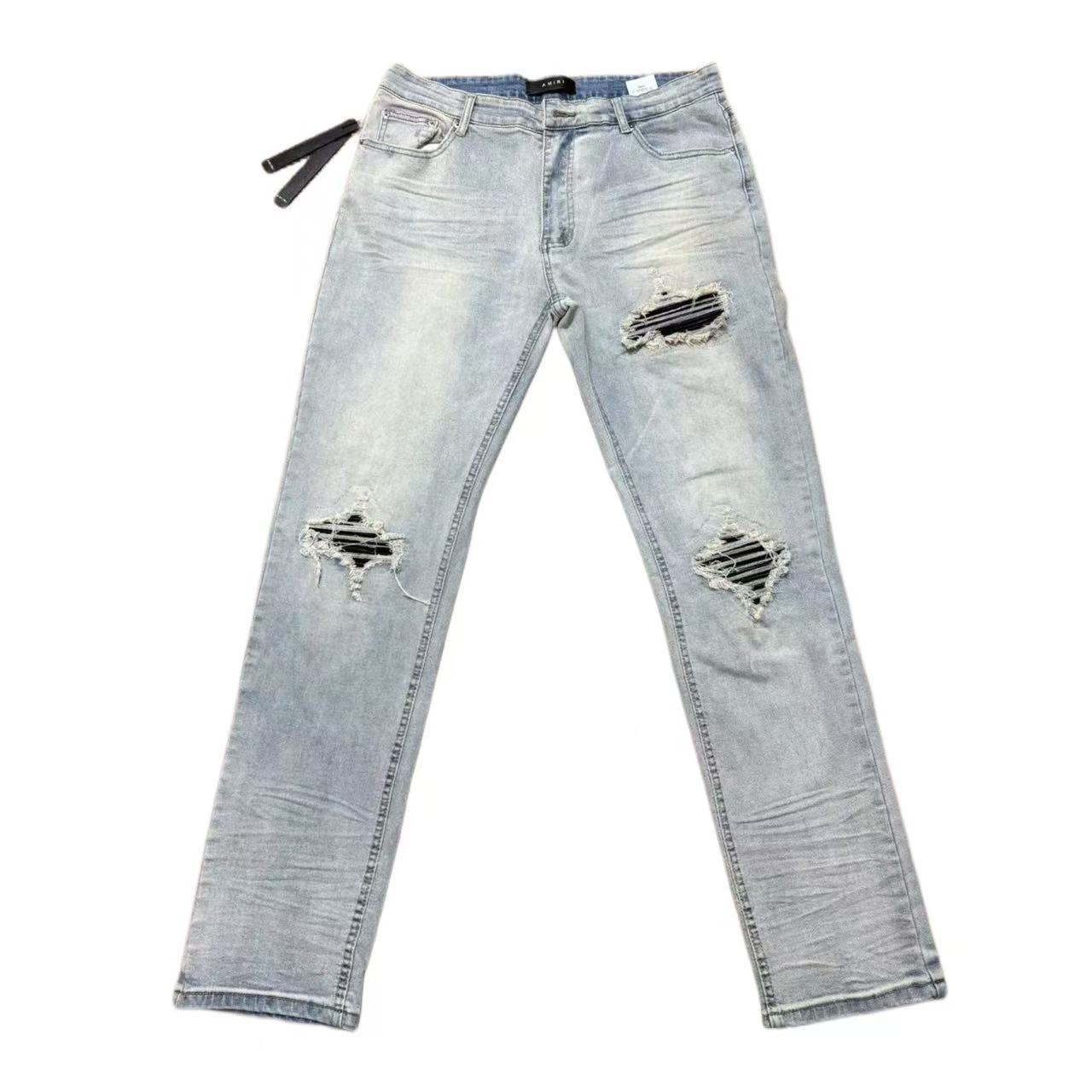 Amiri High waist Straight leg jeans