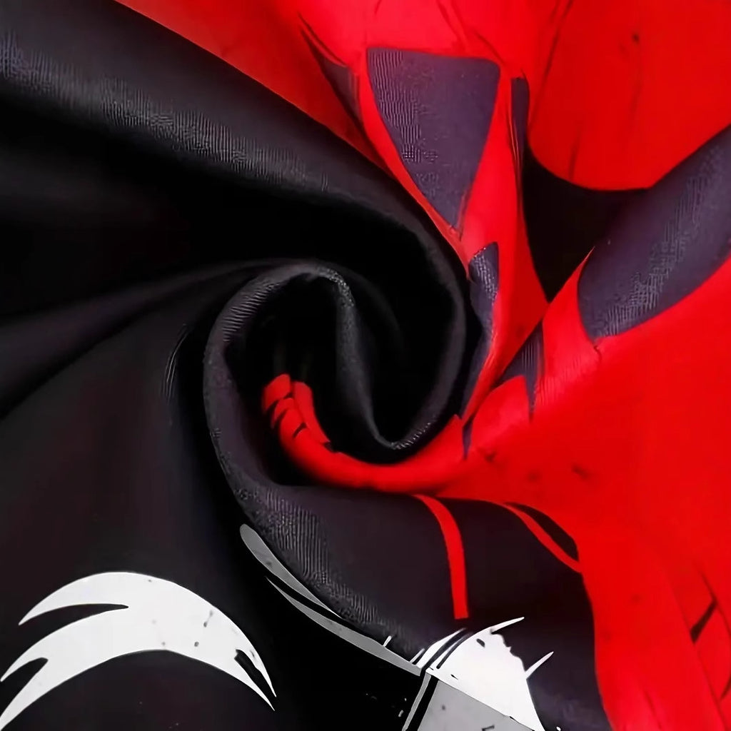 Men's 3D Digital Print Slim Fit Hoodie