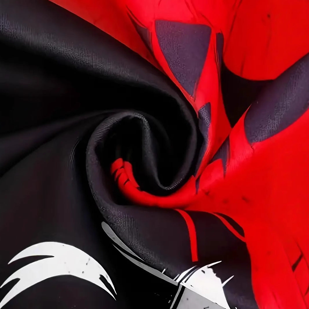 Men's 3D Digital Print Slim Fit Hoodie