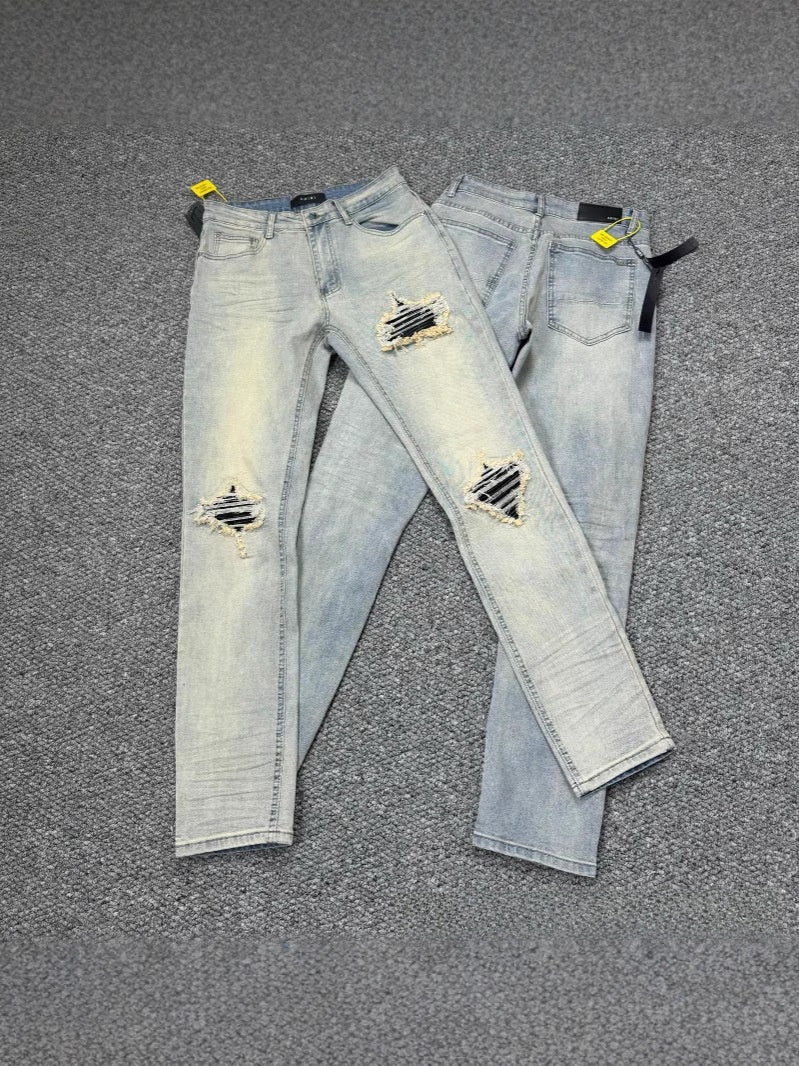 Amiri High waist Straight leg jeans