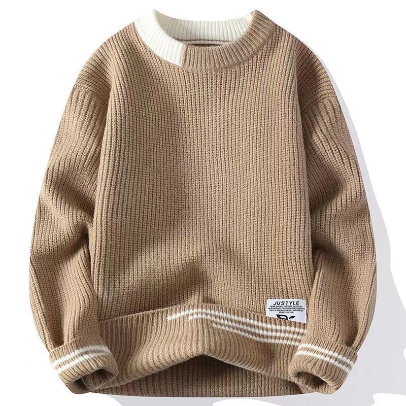 Warm base knitted sweater