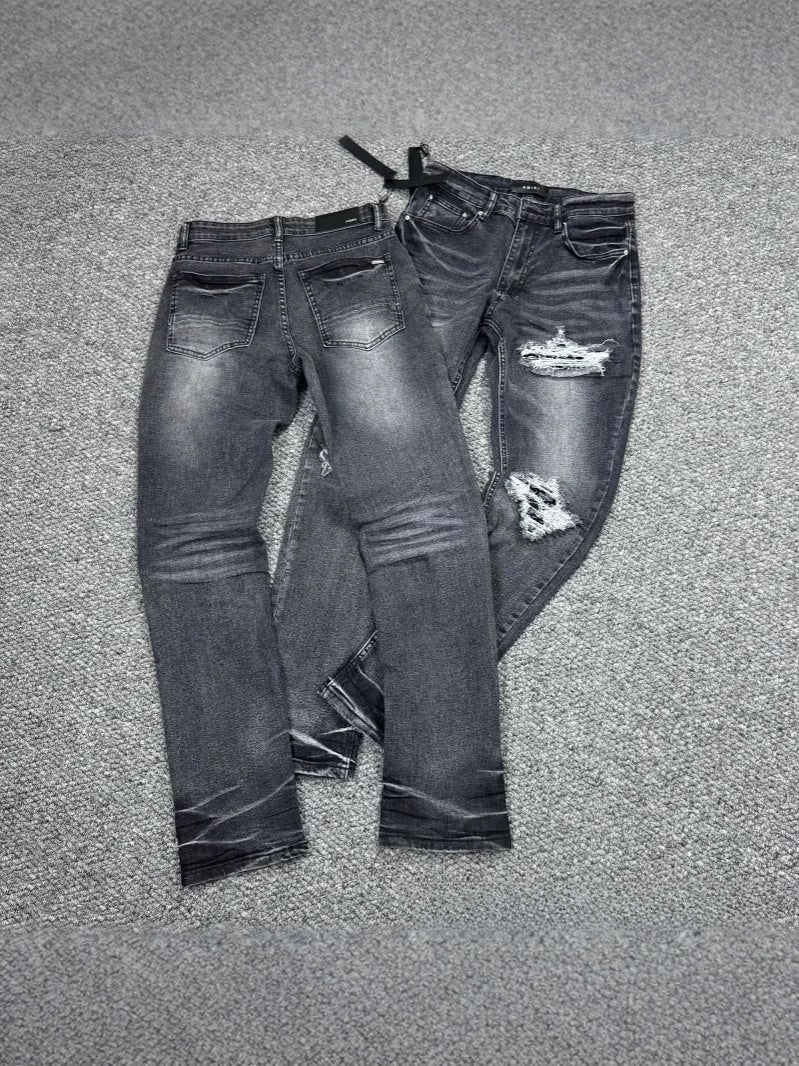 Amiri High waist Straight leg jeans