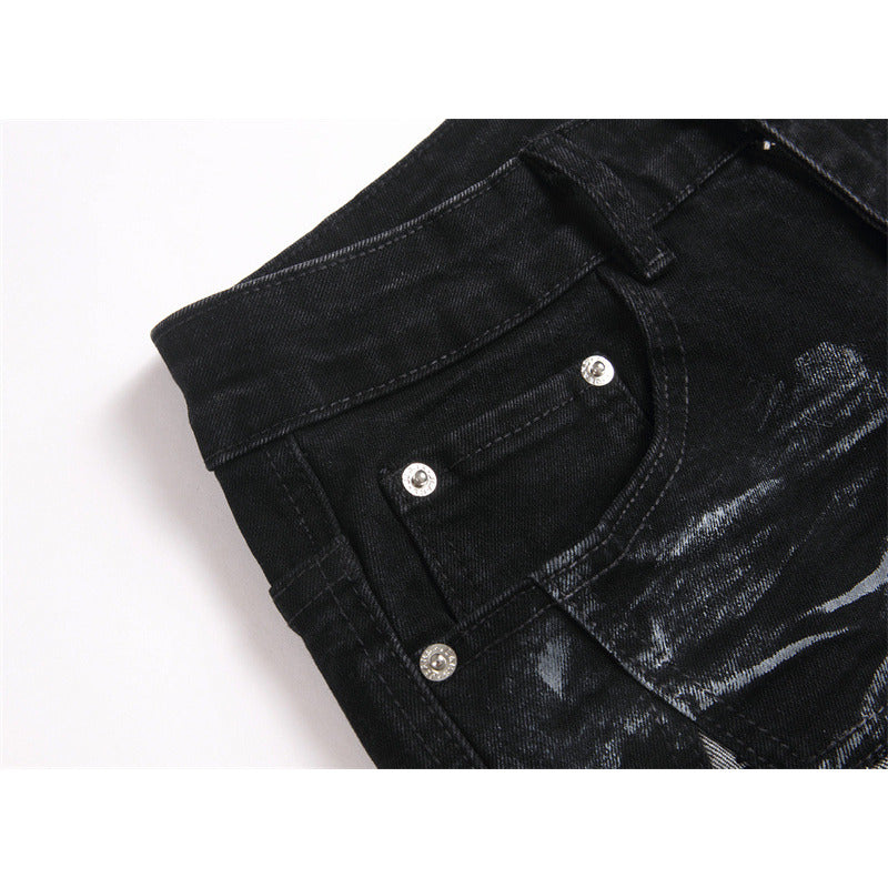 Shenxun Micro Horned Jeans