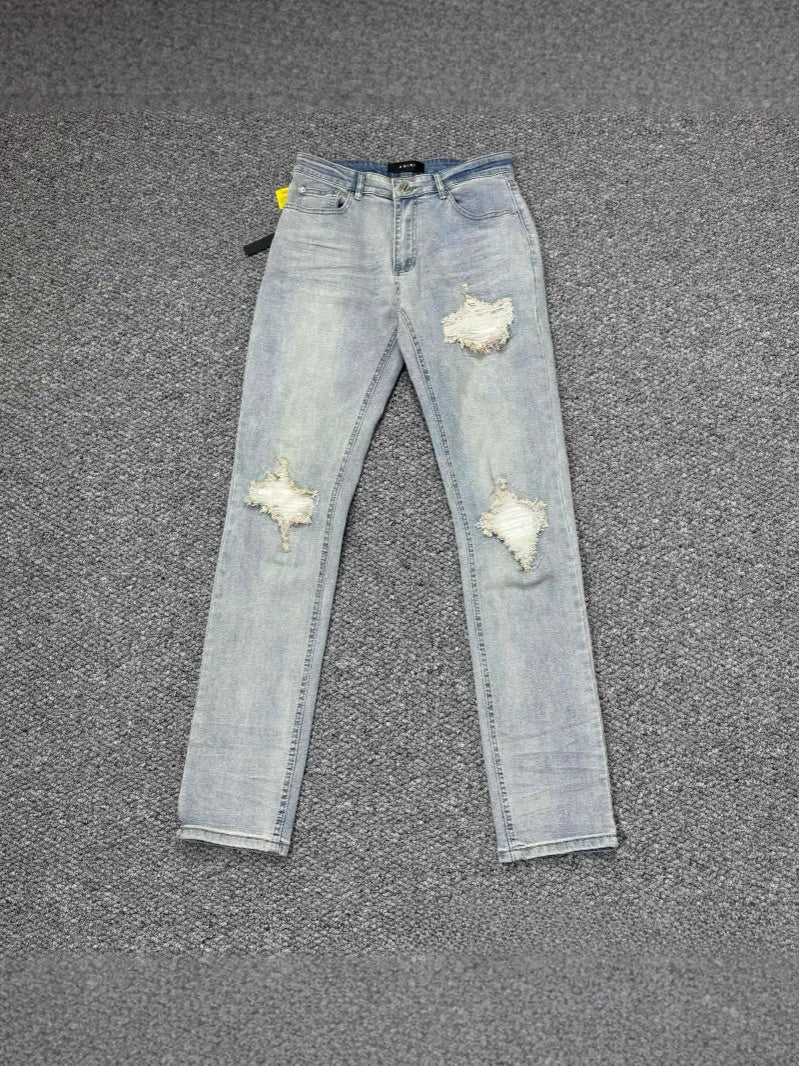 Amiri High waist Straight leg jeans