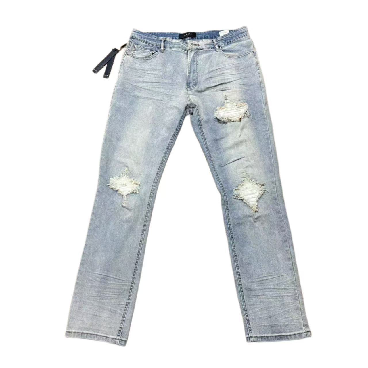 Amiri High waist Straight leg jeans