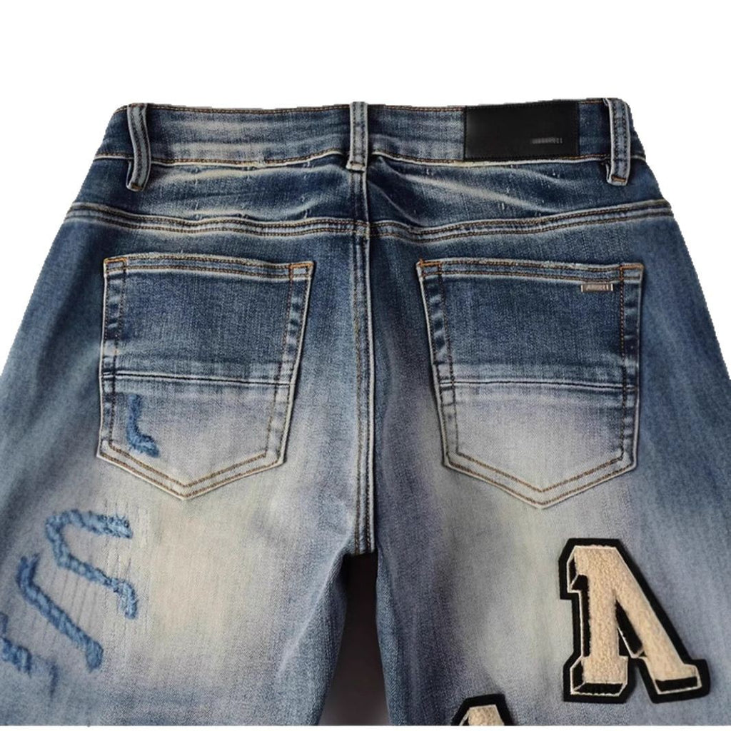 Amiri Punk inspired vintage timeless jeans