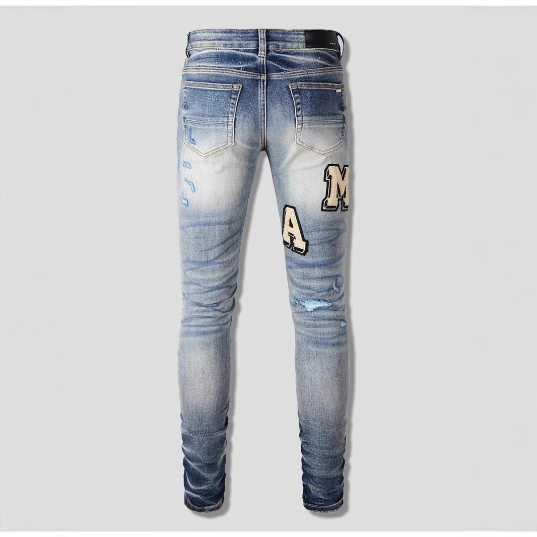 Amiri Punk inspired vintage timeless jeans