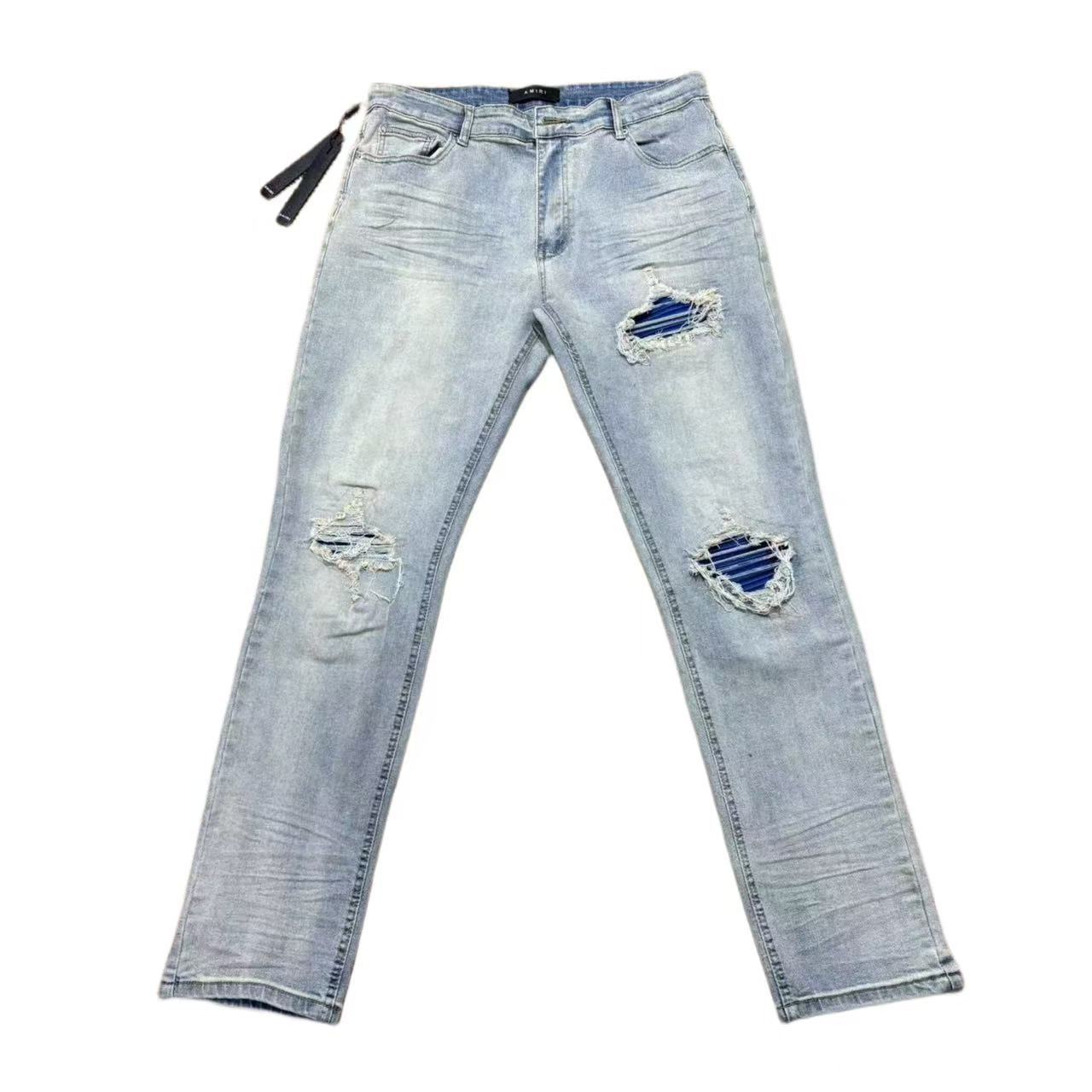 Amiri High waist Straight leg jeans