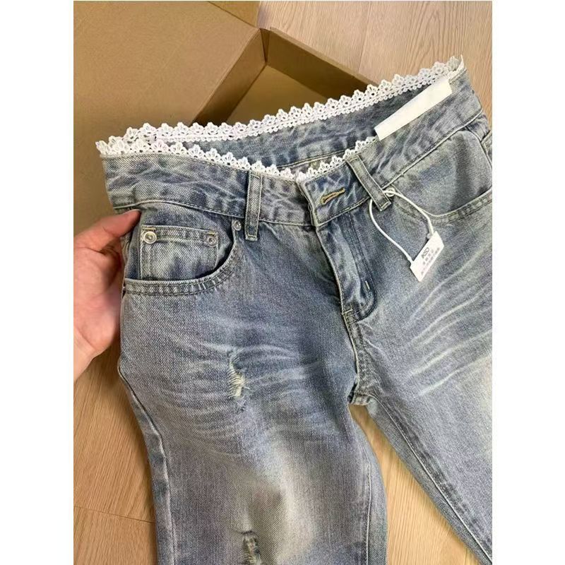 Slimming Floor-Length Bootcut Pants, Trendy Storm